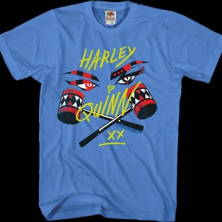 Harley Quinn Eyes Birds Of Prey T-Shirt