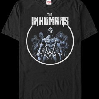 Distressed Logo Inhumans T-Shirt