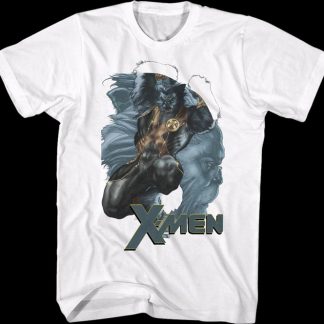 X-Men Beast Collage Marvel Comics T-Shirt