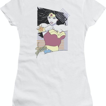Ladies Action Pose Wonder Woman Shirt