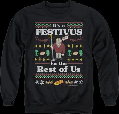 Faux Ugly Festivus Sweater Seinfeld Sweatshirt