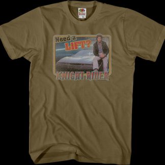 Need A Lift Knight Rider T-Shirt