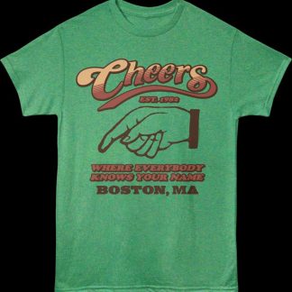 Boston Where Everybody Knows Your Name Cheers T-Shirt