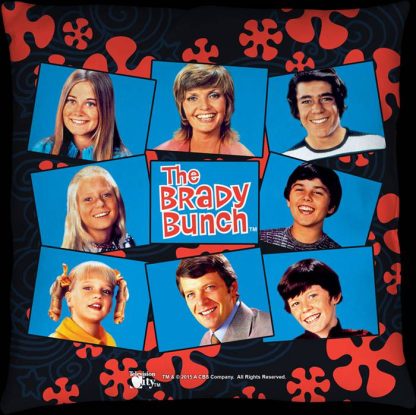Brady Bunch Throw Pillow