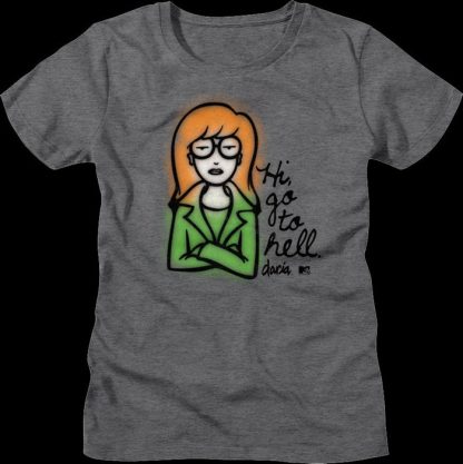 Womens Go To Hell Daria Shirt