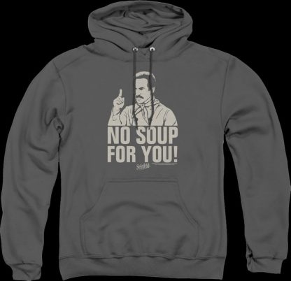 Retro No Soup For You Seinfeld Hoodie