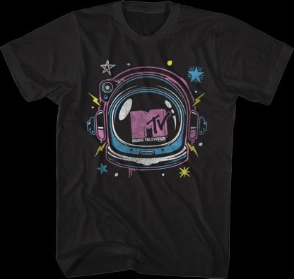 Astronaut Helmet MTV Shirt