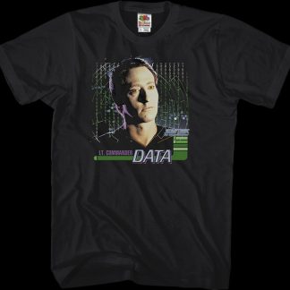 Data Star Trek The Next Generation T-Shirt