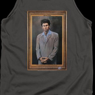 Charcoal Kramer Painting Seinfeld Tank Top