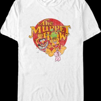 Animal Kermit Fozzie Muppets T-Shirt