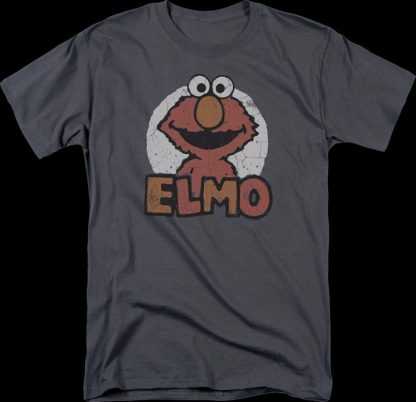 Elmo Illustration Sesame Street T-Shirt