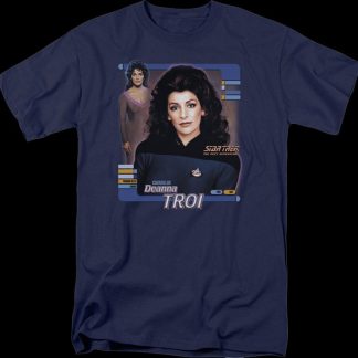 Deanna Troi Star Trek The Next Generation T-Shirt
