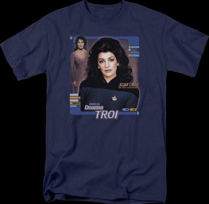 Deanna Troi Star Trek The Next Generation T-Shirt