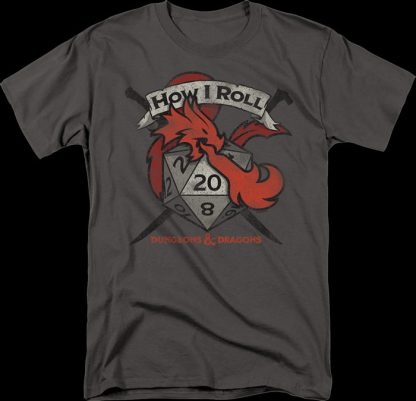 How I Roll Dungeons & Dragons T-Shirt