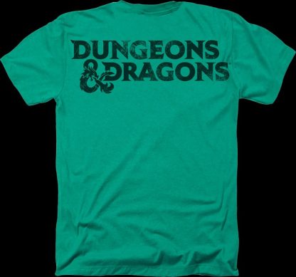 Green Big Print Logo Dungeons & Dragons T-Shirt - Image 2