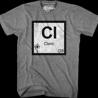 Cleric Element Symbol Dungeons & Dragons T-Shirt