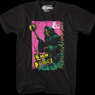 Lich Please Dungeons & Dragons T-Shirt