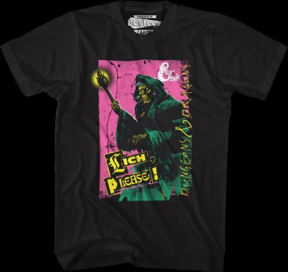 Lich Please Dungeons & Dragons T-Shirt