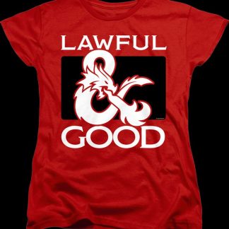 Womens Lawful Good Dungeons & Dragons Shirt