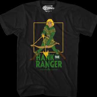 Hank The Ranger Bow & Arrow Pose Dungeons & Dragons T-Shirt