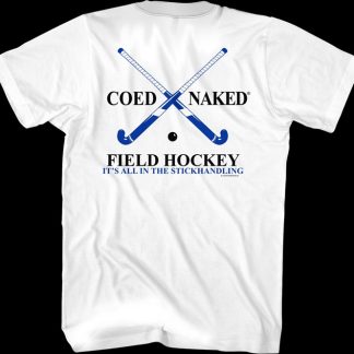 Field Hockey Coed Naked T-Shirt