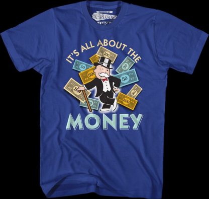 It's All About The Money Monopoly T-Shirt - Image 2