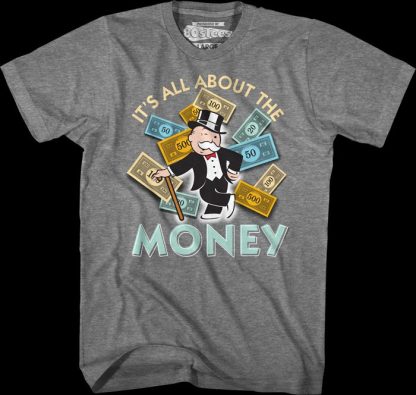It's All About The Money Monopoly T-Shirt - Image 3