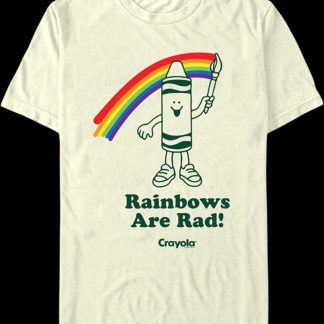 Rainbows Are Rad Crayola T-Shirt