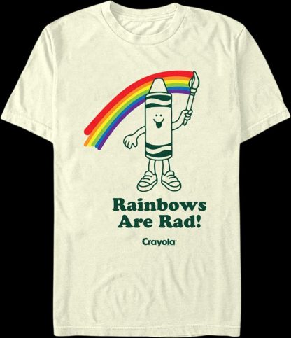 Rainbows Are Rad Crayola T-Shirt