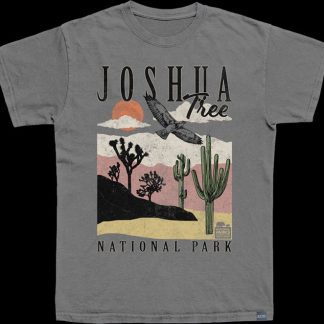 Made In USA Joshua Tree Cactus Landscape T-Shirt
