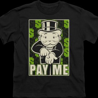 Youth Pay Me Monopoly Shirt