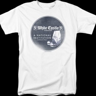 A National Institution Since 1921 White Castle T-Shirt