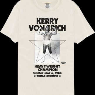 Heavyweight Champion Kerry Von Erich Comfort Colors Brand T-Shirt
