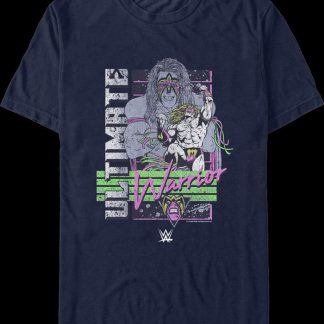 Vintage Distressed Collage Ultimate Warrior T-Shirt