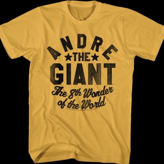 The 8th Wonder Of The World Andre The Giant T-Shirt
