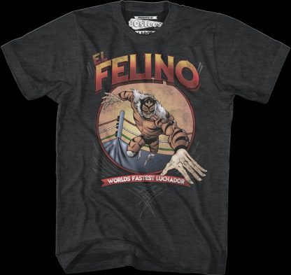 El Felino Luchador T-Shirt