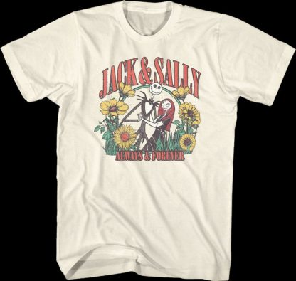 Jack & Sally Always & Forever Nightmare Before Christmas T-Shirt