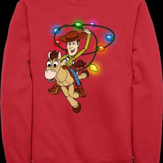 Woody's Christmas Lasso Toy Story Sweatshirt