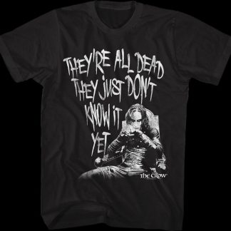 Retro They're All Dead The Crow T-Shirt