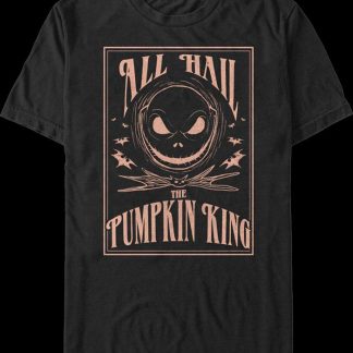 All Hail The Pumpkin King Nightmare Before Christmas T-Shirt