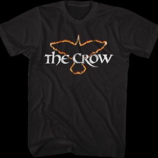 Flaming Logo The Crow T-Shirt