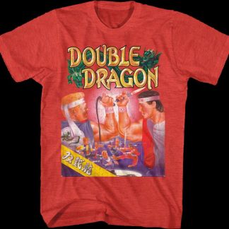 Red Box Art Double Dragon T-Shirt