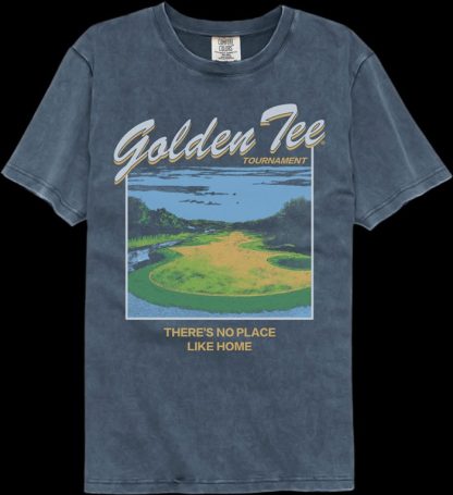 Golden Tee No Place Like Comfort Colors Brand T-Shirt