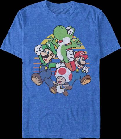 Retro Super Mario Bros. Good Guys Nintendo T-Shirt