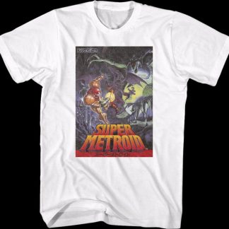 Super Metroid Japanese Poster Nintendo T-Shirt