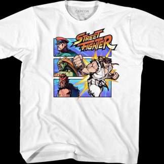 Youth Comic Attack Street Fighter Shirt
