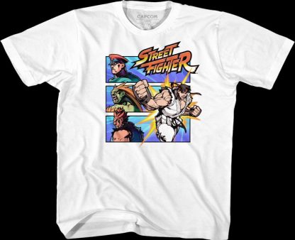 Youth Comic Attack Street Fighter Shirt