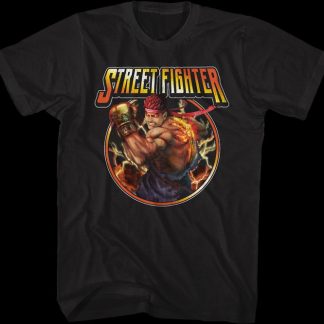 Ryu Lightning Bolts Street Fighter T-Shirt