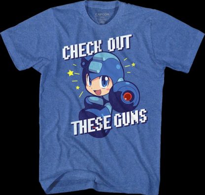 Check Out These Guns Mega Man T-Shirt