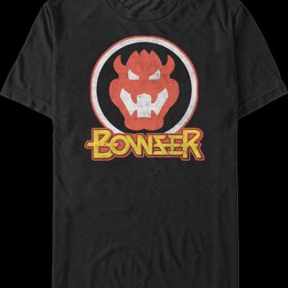 Bowser Logo Super Mario Bros. Nintendo T-Shirt